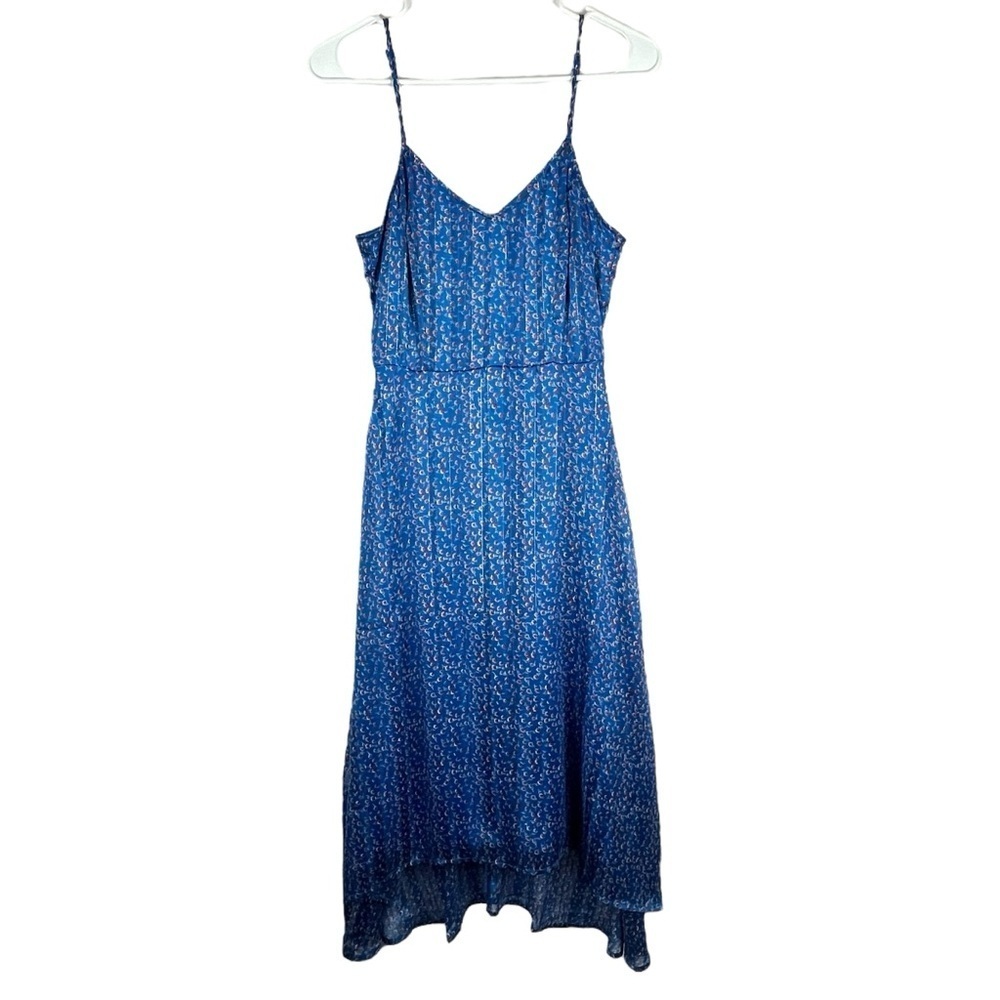 Lulu’s Blue Floral High-Low Sundress Size XS